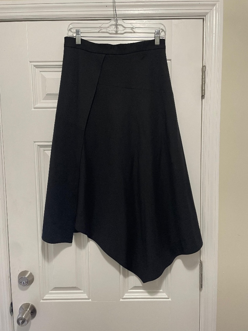 Donna Karen Black Midi Skirt